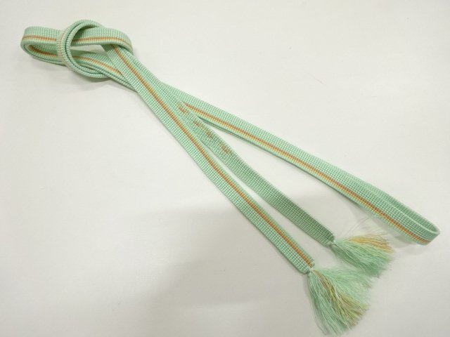 JAPANESE KIMONO / HAND-TIED OBIJIME